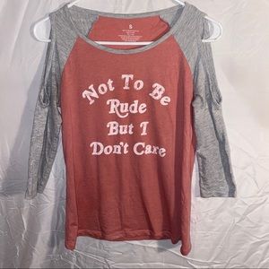 Girls Casual open shoulder top